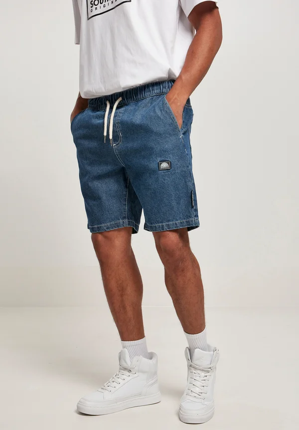 Jeans Shorts - darkblue washed