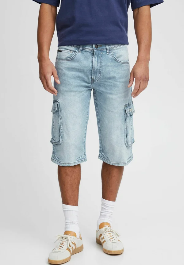Jeans Shorts - denim bleach blue