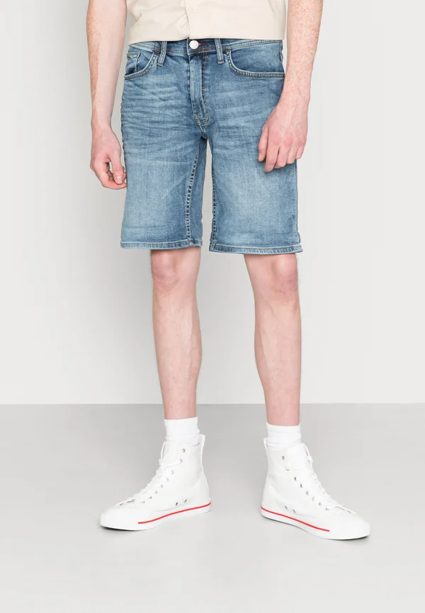 Jeans Shorts - denim middle blue