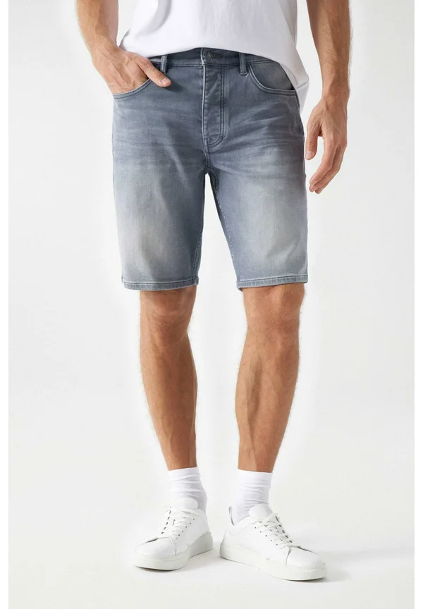 Jeans Shorts - Grey
