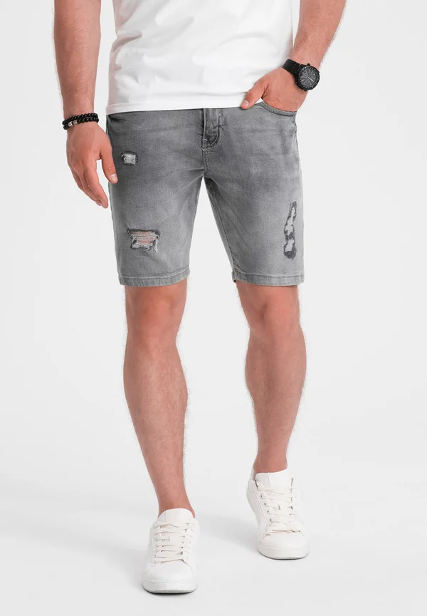 Jeans Shorts - grey