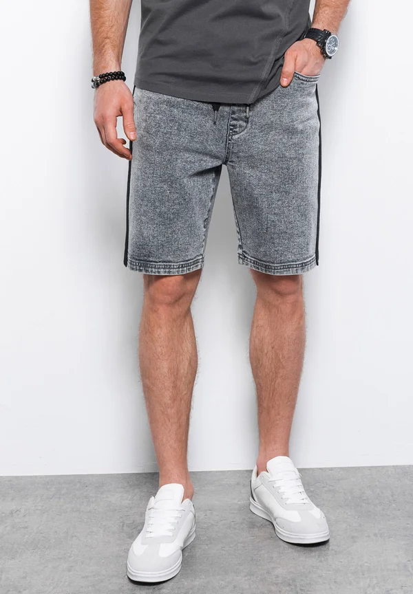 Jeans Shorts - grey