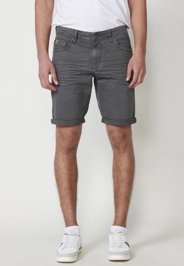 Jeans Shorts - gris   grey