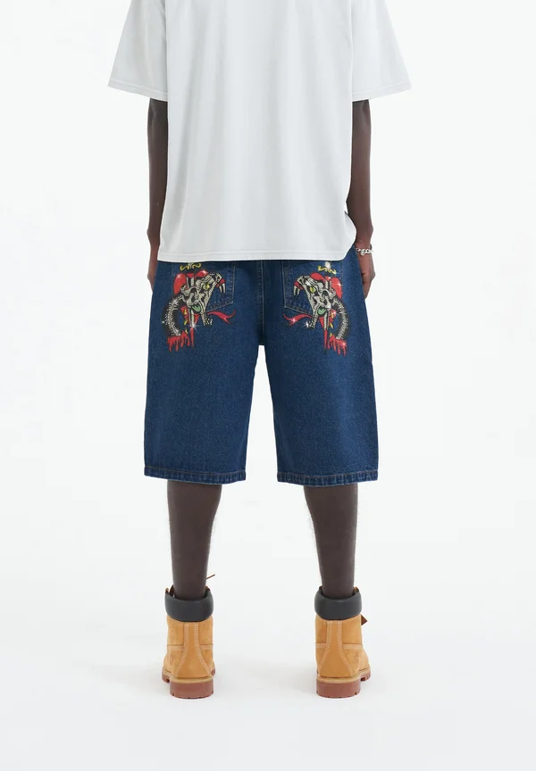 Jeans Shorts - indigo