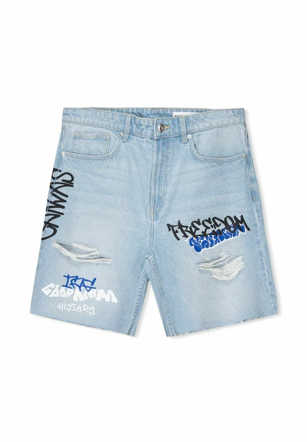 Jeans Shorts - light blue denim