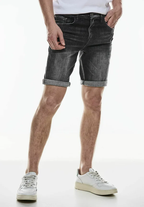Jeans Shorts - schwarz