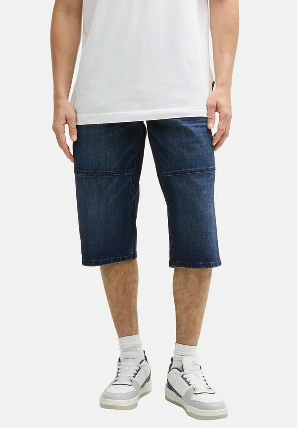 Jeans Shorts - tinted blue denim