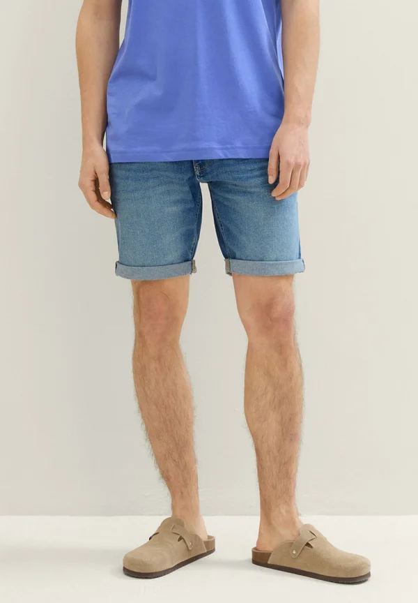 Jeans Shorts - used light stone blue denim