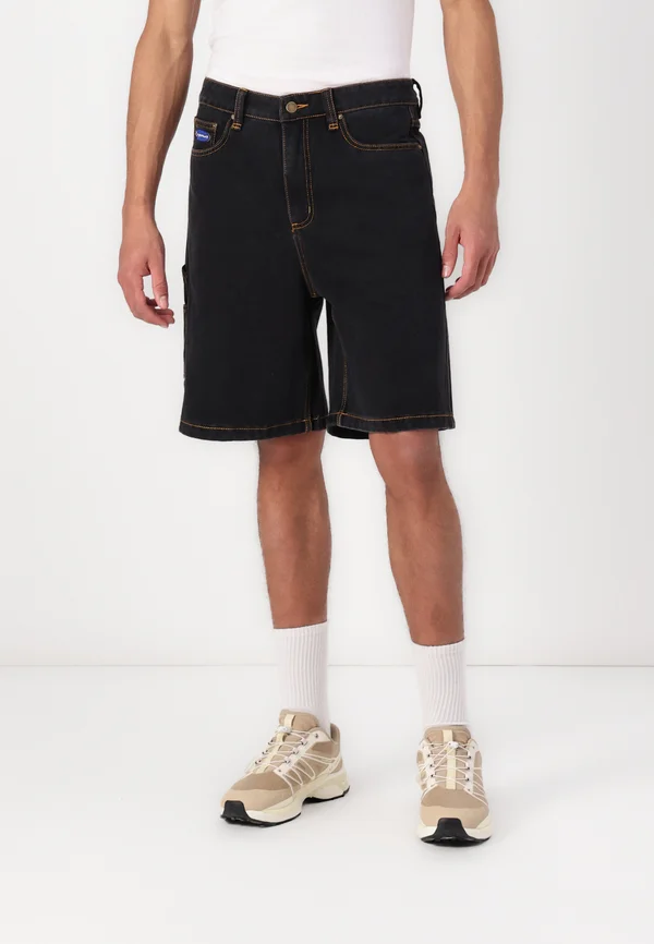 Jeans Shorts - washed black