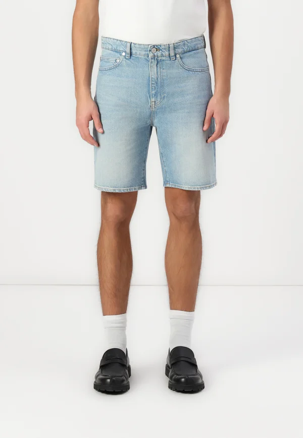 Jeans Shorts - washed bleach