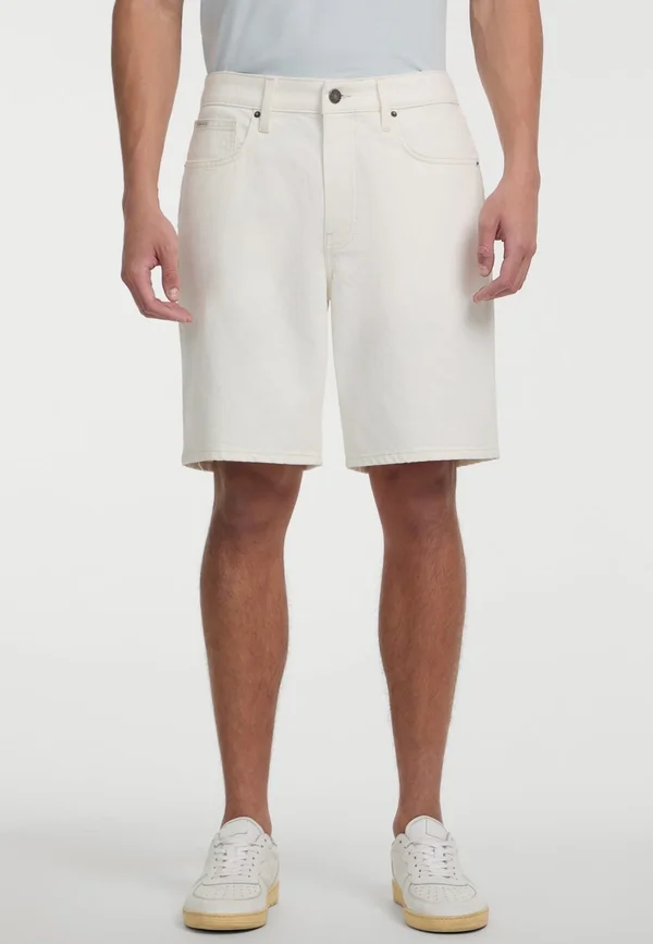 Jeans Shorts - weiß
