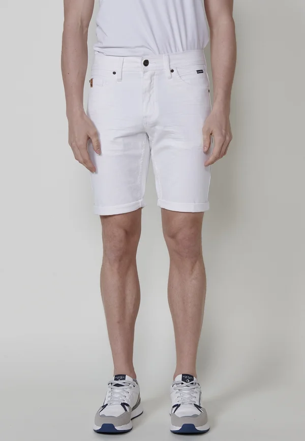 Jeans Shorts - white