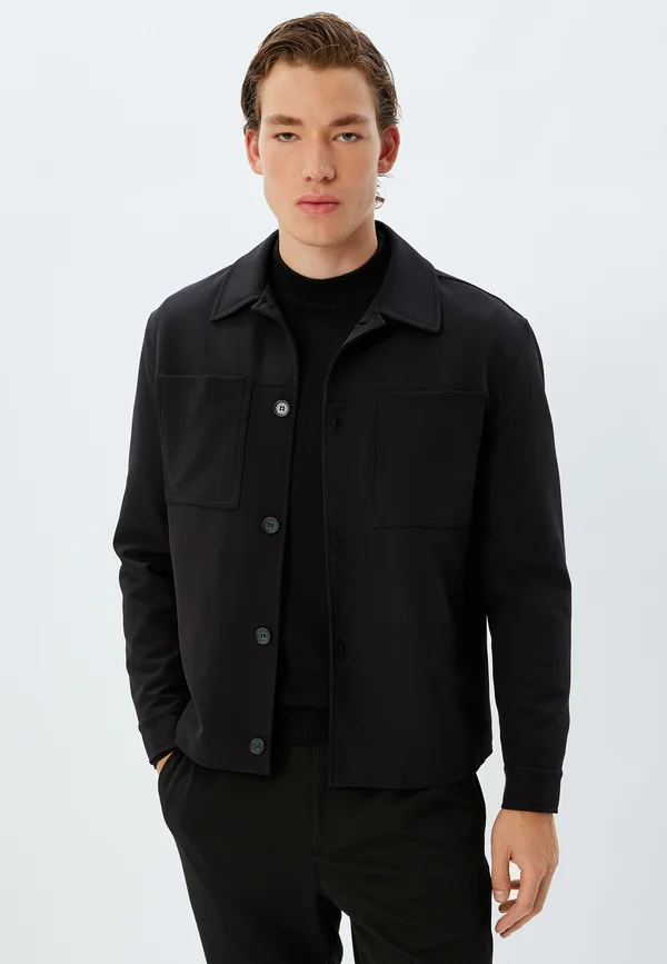 Jeansjacke - black