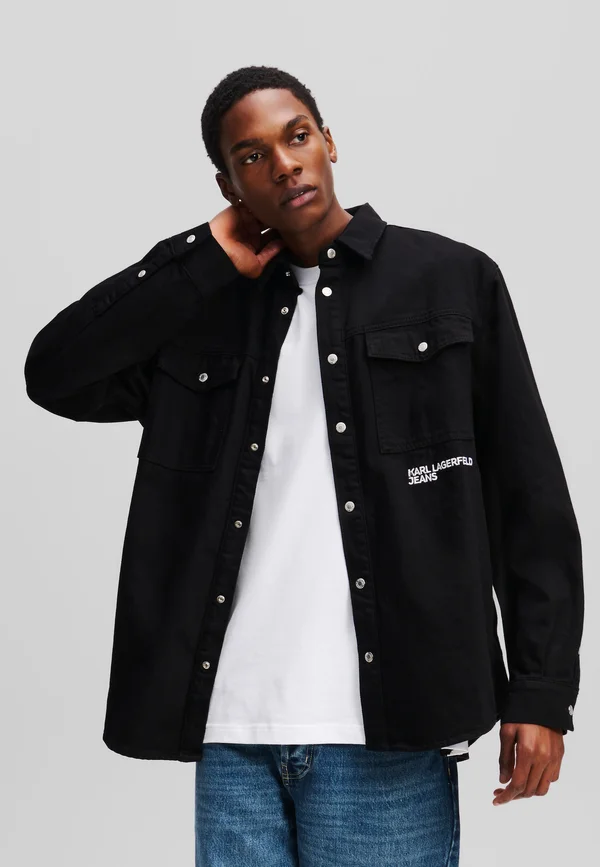 Jeansjacke - black