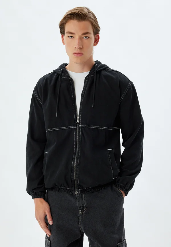 Jeansjacke - black