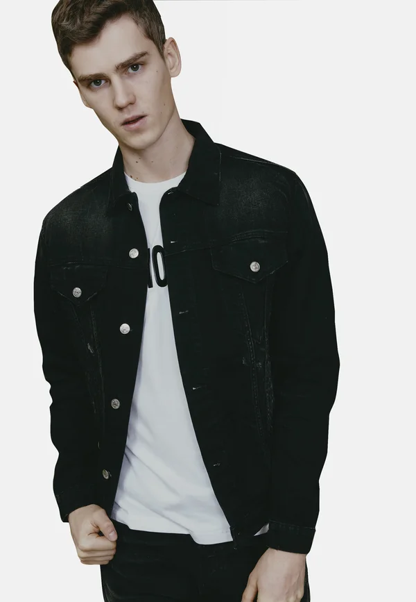 Jeansjacke - black