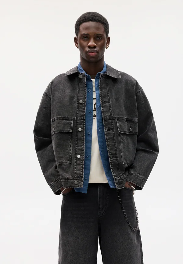 Jeansjacke - black