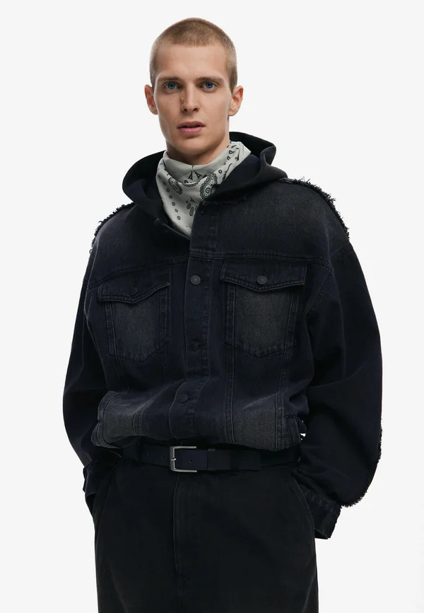 Jeansjacke - black