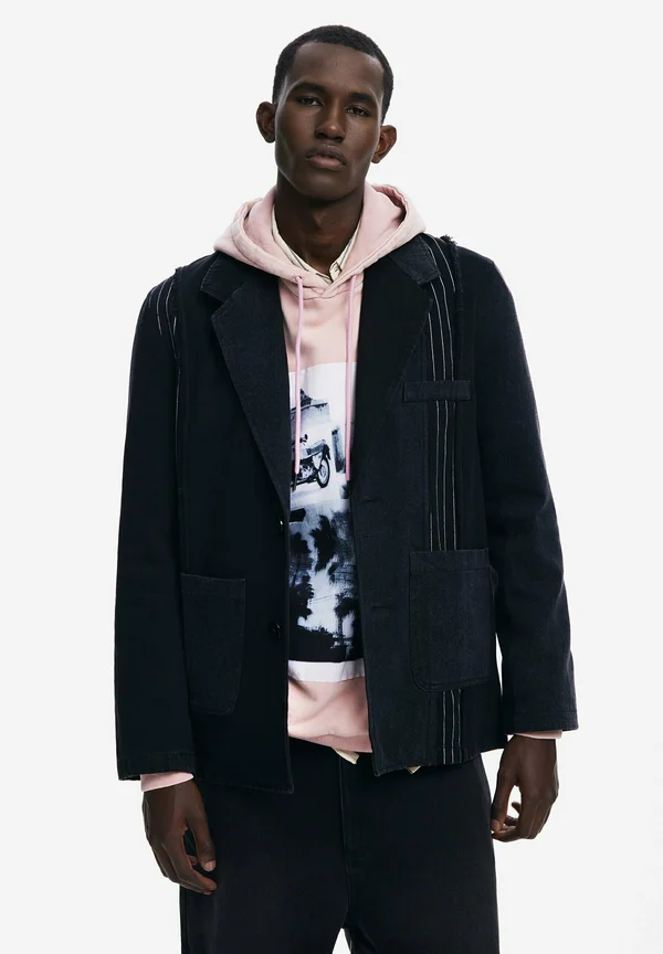 Jeansjacke - black