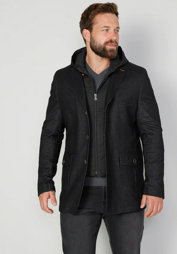 Jeansjacke - charcoal gray