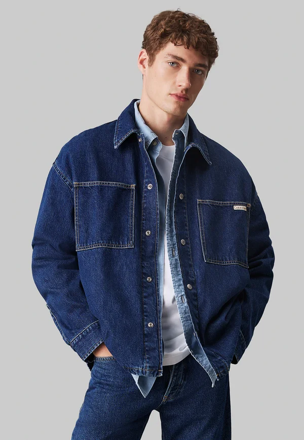Jeansjacke - denim dark