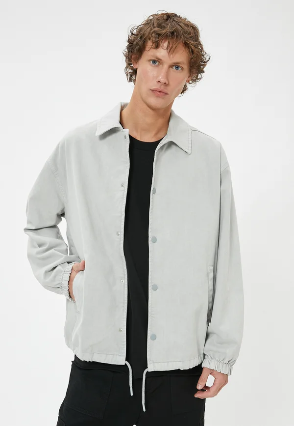 Jeansjacke - grey