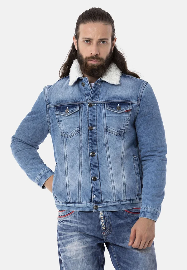 Jeansjacke - iceblue
