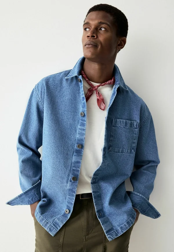 Jeansjacke - light blue