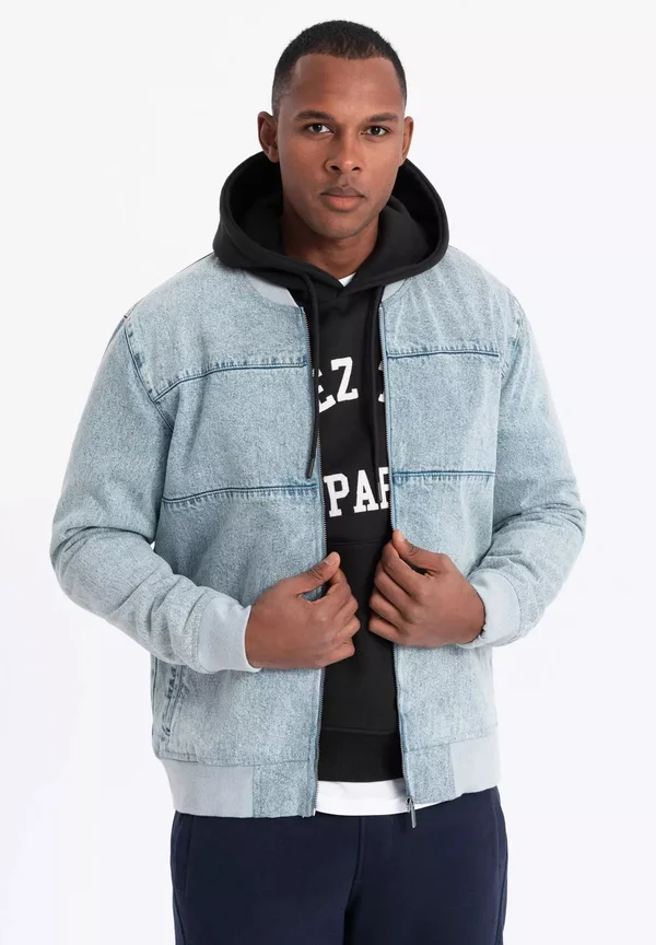Jeansjacke - light blue