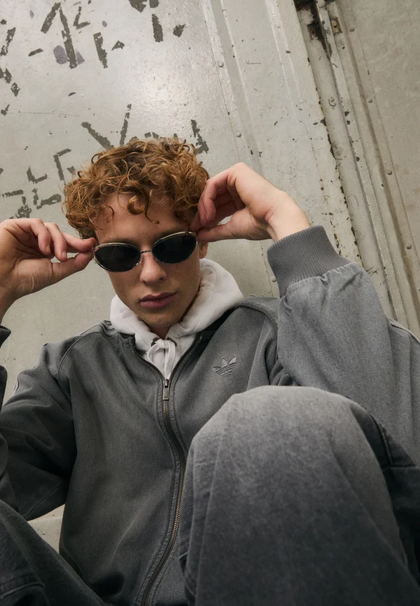 Jeansjacke - light grey denim