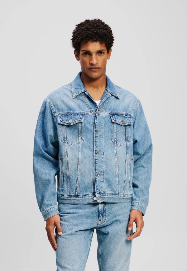 Jeansjacke - mid blue denim wash