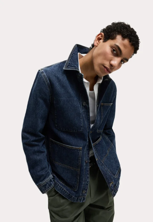 Jeansjacke - mid blue