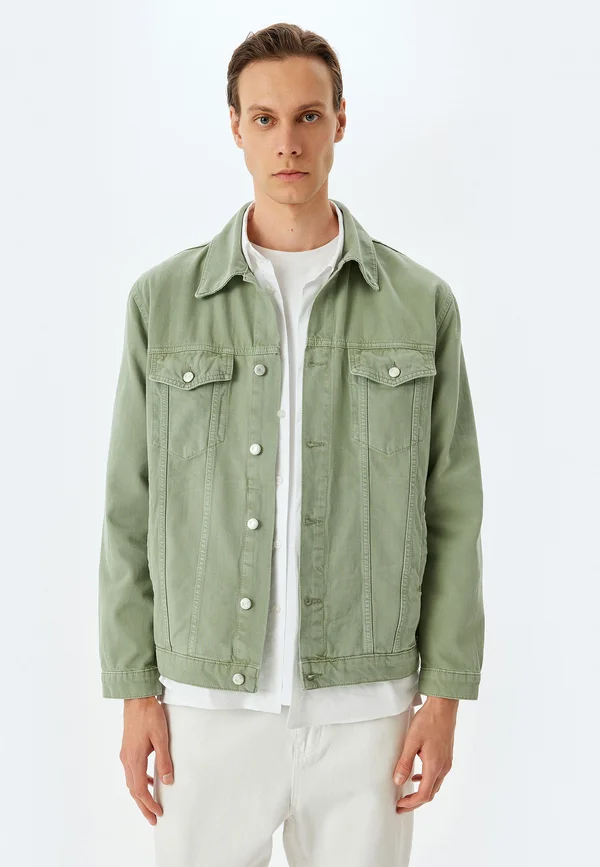 Jeansjacke - mint