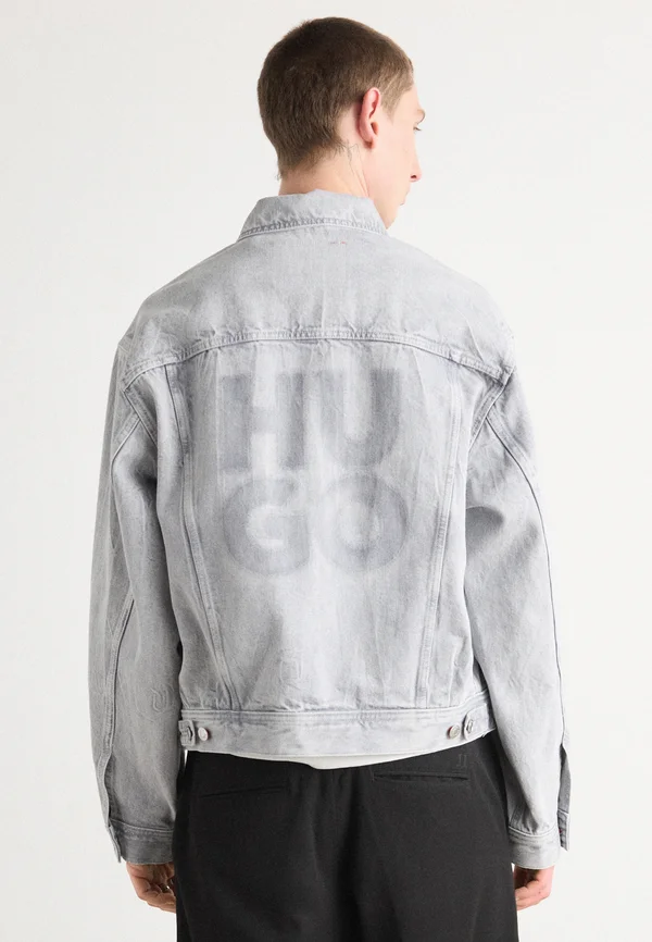 Jeansjacke - silver-coloured