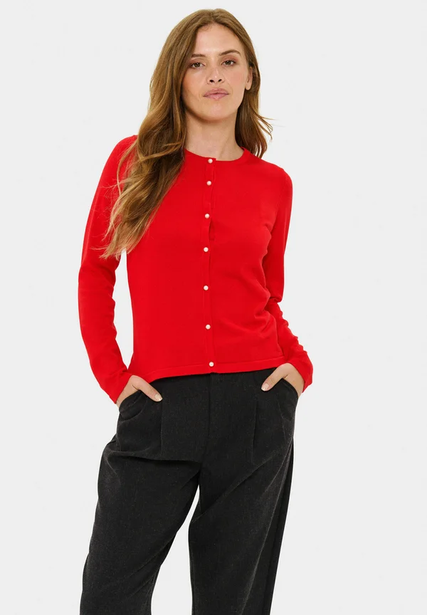 JEMMA - Strickjacke - chinese red