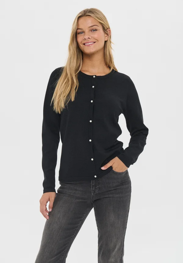 JEMMASZ - Strickjacke - black