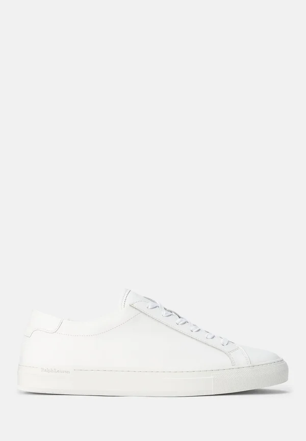 JERMAIN LEATHER TRAINER - Sneaker low - white