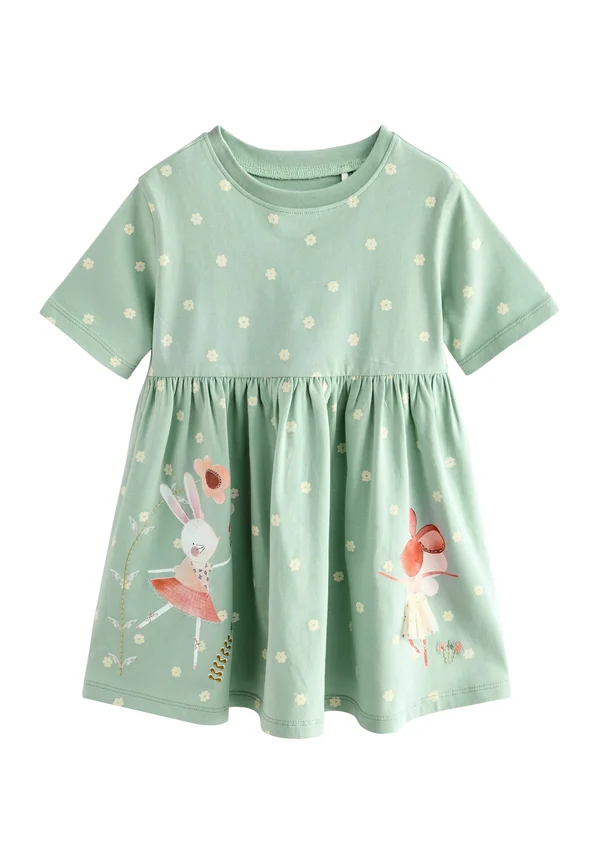 Jerseykleid - bunny blue