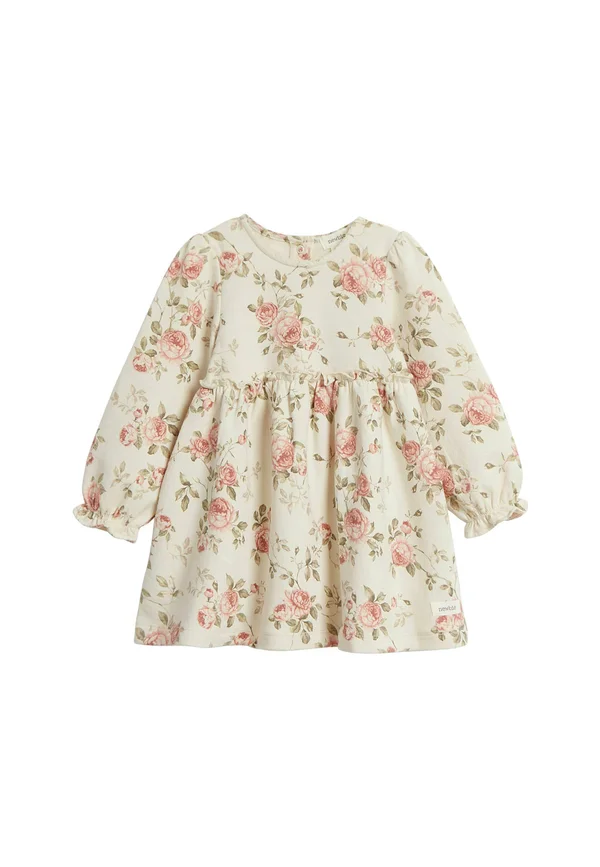 Jerseykleid - light beige