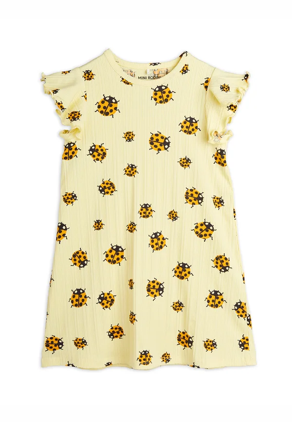 Jerseykleid - yellow