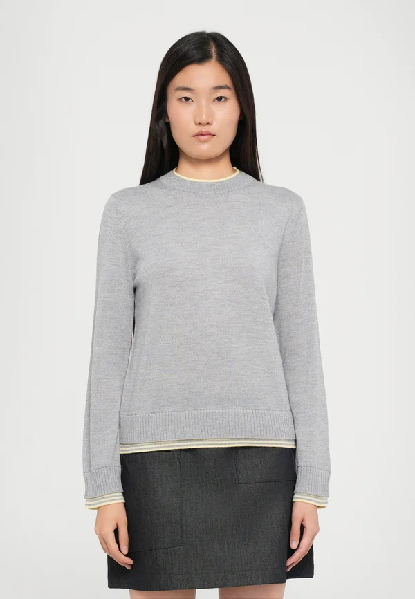 JERVIS - Strickpullover - grau