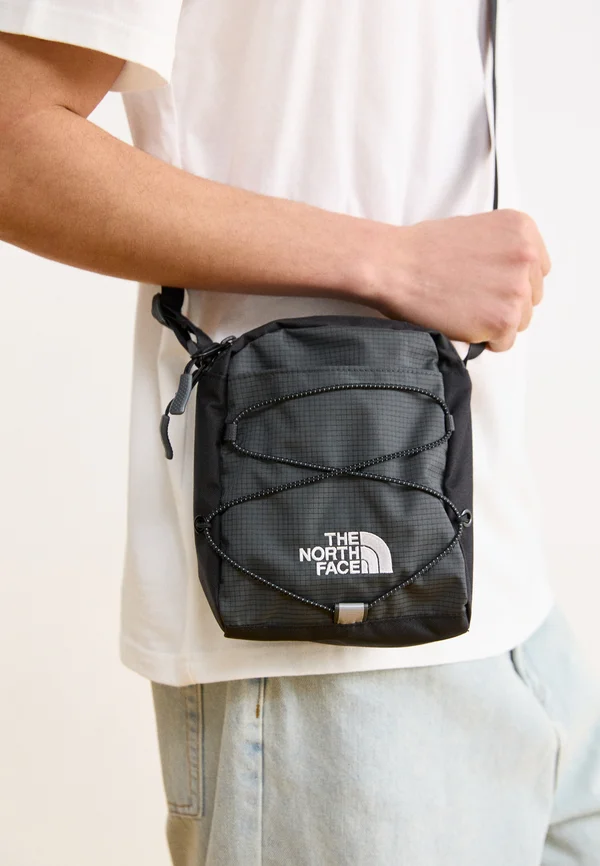 JESTER CROSSBODY UNISEX - Umhängetasche - asphalt grey/black silver reflective