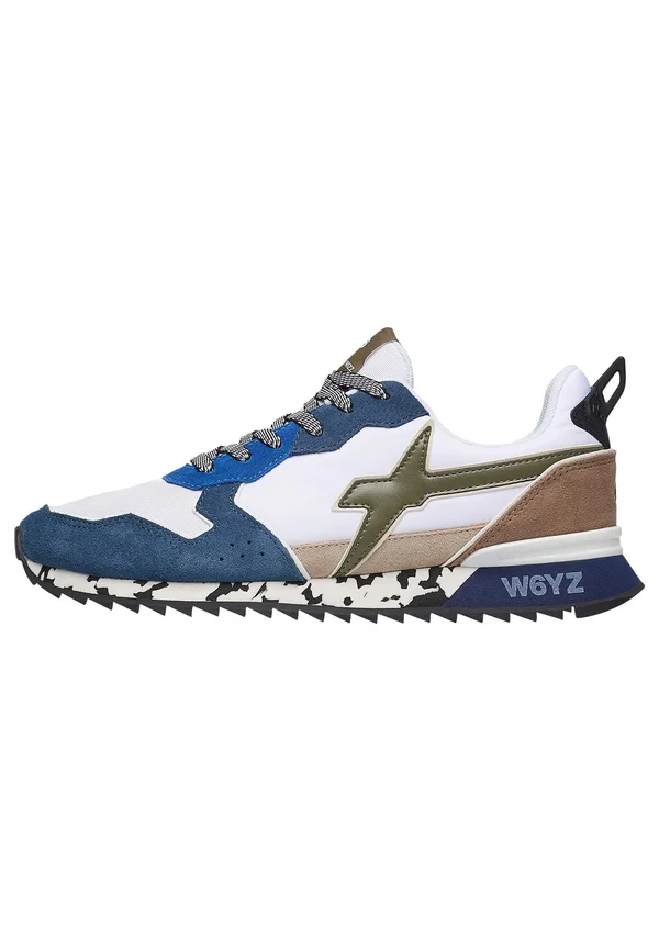 JET - Sneaker low - weiß-blau