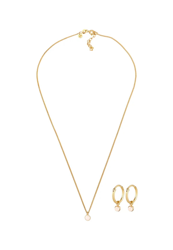 JEWELRY SET BASIC - Ohrringe - gold-coloured