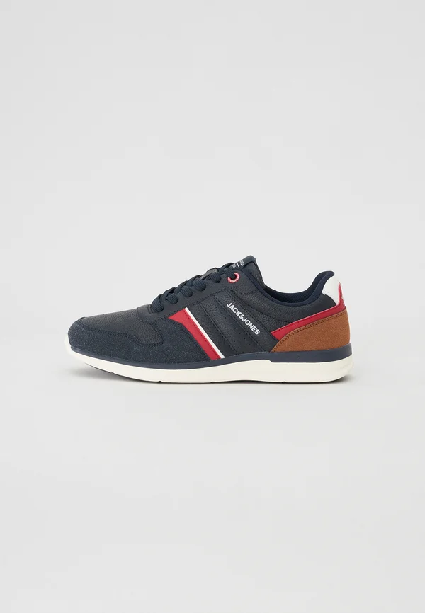 JFWBARON COMBO - Sneaker low - navy blazer/barbados cherry