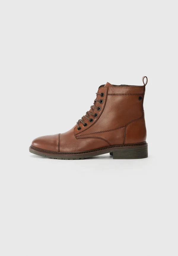 JFWWENTWORTH - Schnürstiefelette - cognac