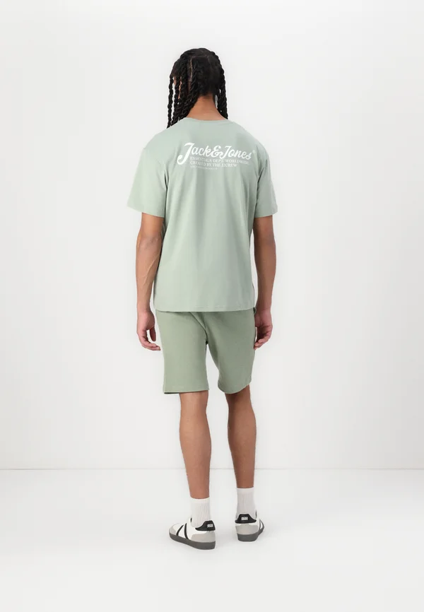 JJBEAU SET  - T-Shirt print - iceberg green