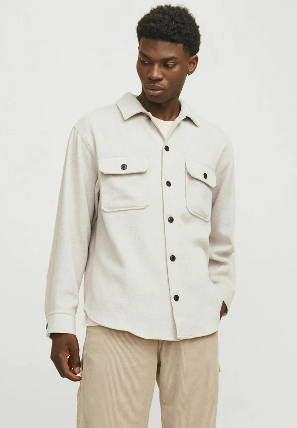JJEBRADLEY OLLIE OVERSHIRT - Leichte Jacke - peyote