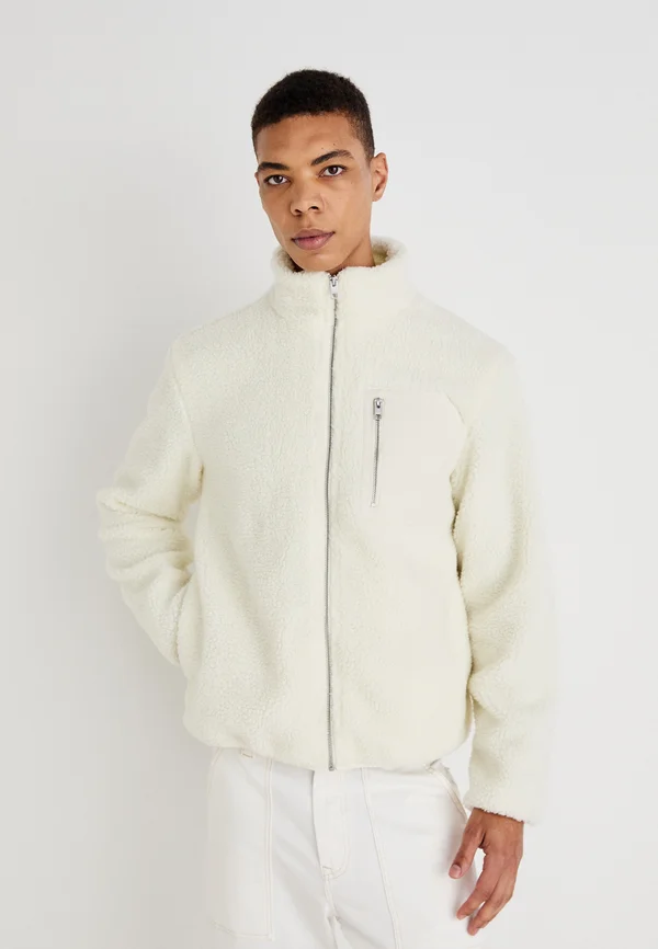 JJEBRADLEY TEDDY JACKET - Winterjacke - cloud dancer
