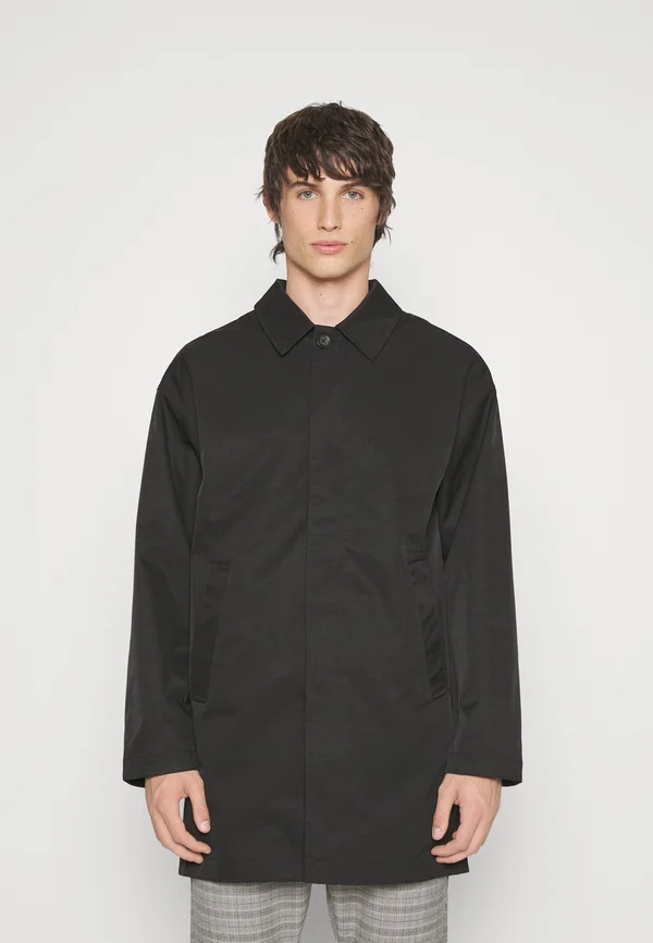 JJECREASE COAT - Kurzmantel - black